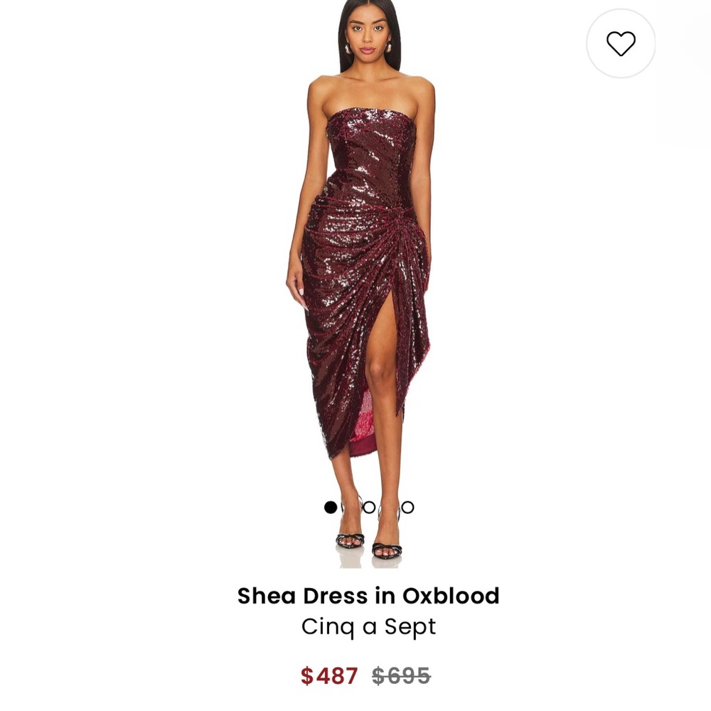 Cinq de sept midi gown